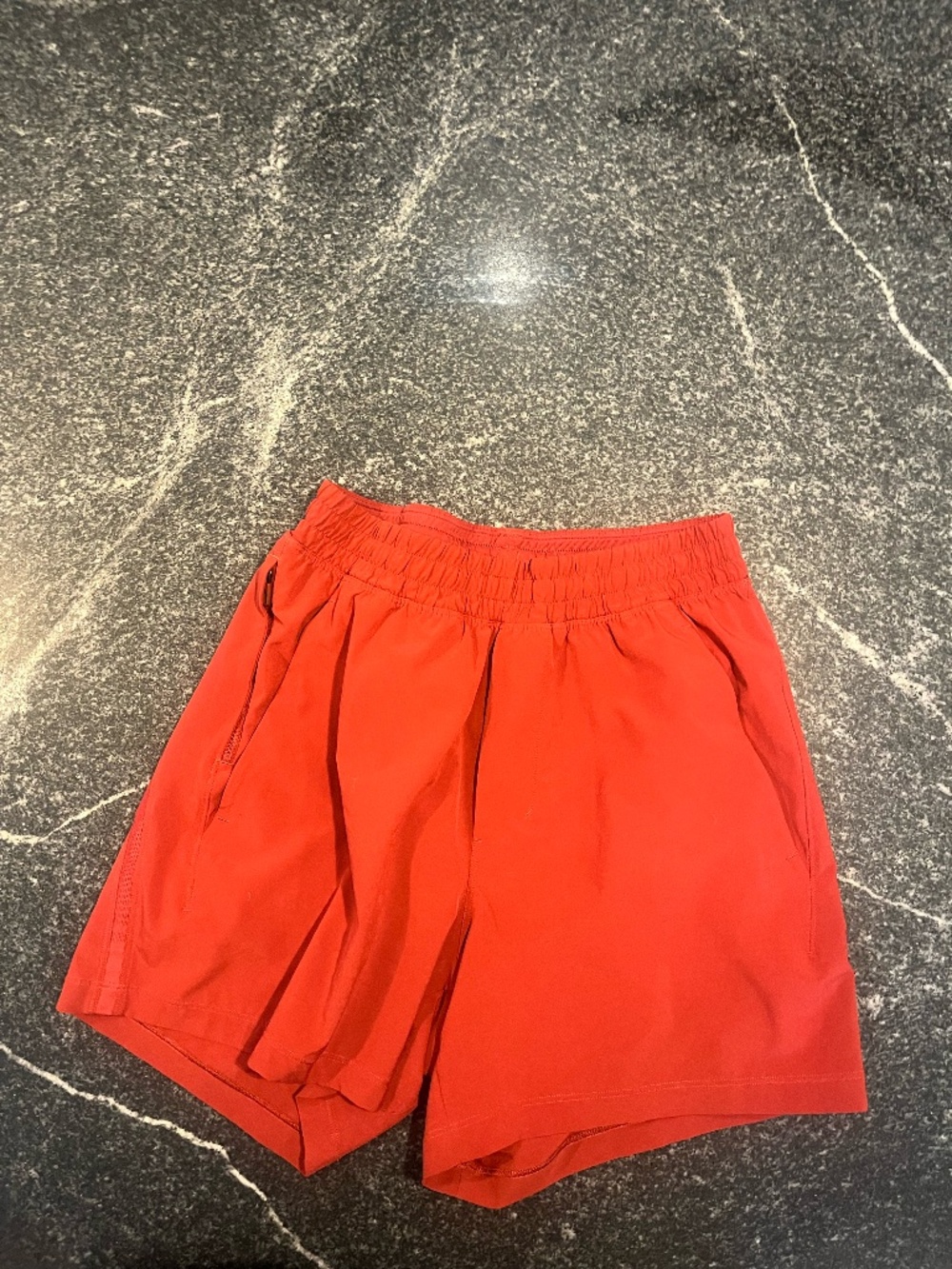 Lululemon Unlined Pacebreaker Shorts, Men's XS, Brick, 5"